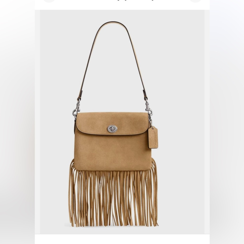 COACH 1964 Suede Fringe Bag - LIMITED EDITION
